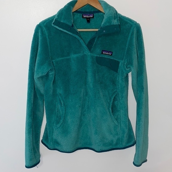Patagonia Fleece Re Tool Snap T Pullover Sweatshirt - Picture 1 of 7